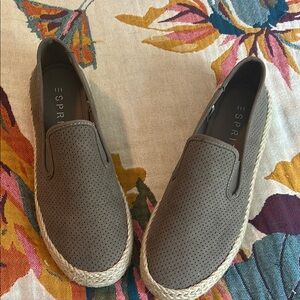Esprit Brown Slip-On Shoes